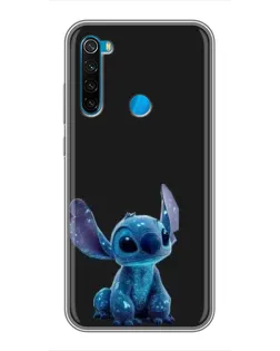Чехол для Xiaomi Redmi Note 8 с картинкой «Стич на черном» Чехол для Xiaomi Redmi Note 8 с картинкой «Стич на черном»