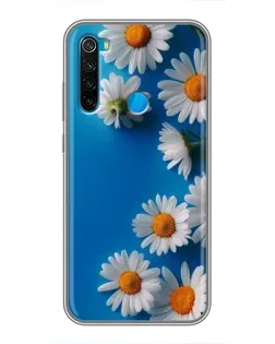 Чехол для Xiaomi Redmi Note 8 с картинкой «Белоснежные маргаритки» Чехол для Xiaomi Redmi Note 8 с картинкой «Белоснежные маргаритки»