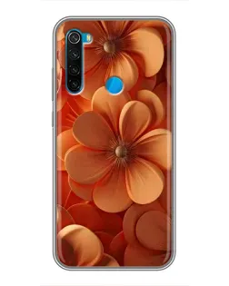 Чехол для Xiaomi Redmi Note 8 с картинкой «Оранжевый макро цветок» Чехол для Xiaomi Redmi Note 8 с картинкой «Оранжевый макро цветок»