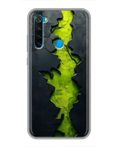 Чехол для Xiaomi Redmi Note 8 с картинкой «Салатовый разлом скалы» Чехол для Xiaomi Redmi Note 8 с картинкой «Салатовый разлом скалы»