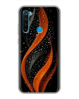 Чохол для Xiaomi Redmi Note 8 з картинкою «Вогняна зоряна хвиля»