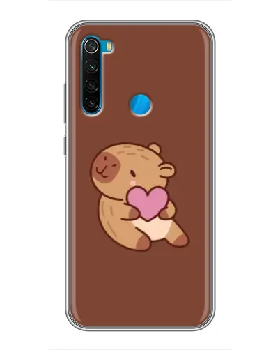 Чехол для Xiaomi Redmi Note 8 с картинкой «Капибара с сердцем» Чехол для Xiaomi Redmi Note 8 с картинкой «Капибара с сердцем»