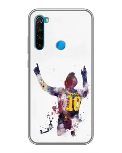 Чехол для Xiaomi Redmi Note 8 с картинкой «Акварельный Месси Барселона» Чехол для Xiaomi Redmi Note 8 с картинкой «Акварельный Месси Барселона»