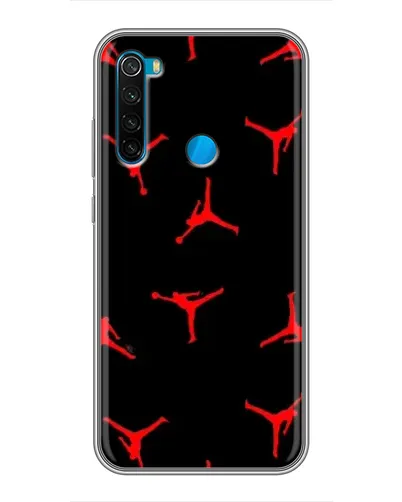 Чохол для Xiaomi Redmi Note 8T з картинкою «Jordan Red Pattern» Чохол для Xiaomi Redmi Note 8T з картинкою «Jordan Red Pattern»