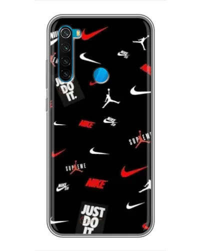 Чохол для Xiaomi Redmi Note 8T з картинкою «Nike Mix Pattern» Чохол для Xiaomi Redmi Note 8T з картинкою «Nike Mix Pattern»