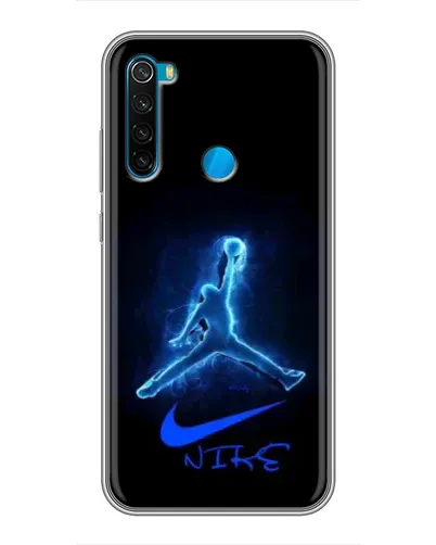 Чохол для Xiaomi Redmi Note 8T з картинкою «Jordan Neon Blue» Чохол для Xiaomi Redmi Note 8T з картинкою «Jordan Neon Blue»