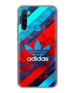 Чехол для Xiaomi Redmi Note 8T с картинкой «Абстракция Adidas»