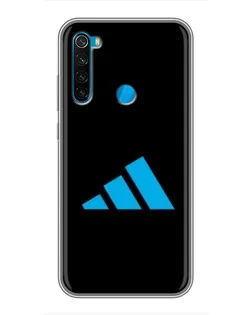 Чехол для Xiaomi Redmi Note 8T с картинкой «Adidas Cyan Logo»