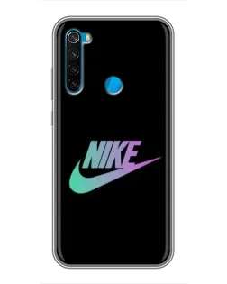 Чехол для Xiaomi Redmi Note 8T с картинкой «Nike — городская ночь»