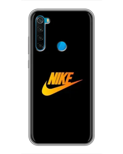 Чехол для Xiaomi Redmi Note 8T с картинкой «Золотой логотип Nike»