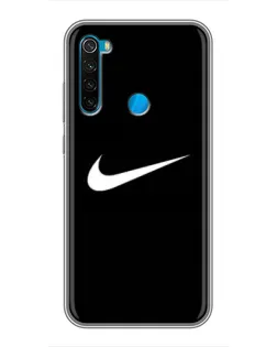 Чехол для Xiaomi Redmi Note 8T с картинкой «Минималистический Найк»
