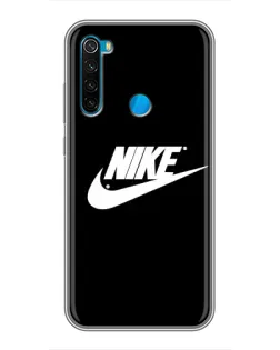 Чехол для Xiaomi Redmi Note 8T с картинкой «Мазки краски Nike»