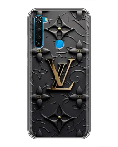 Чехол для Xiaomi Redmi Note 8T с картинкой «Кожаная текстура LV»