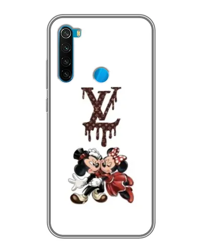 Чехол для Xiaomi Redmi Note 8T с картинкой «LV и Микки Маус»