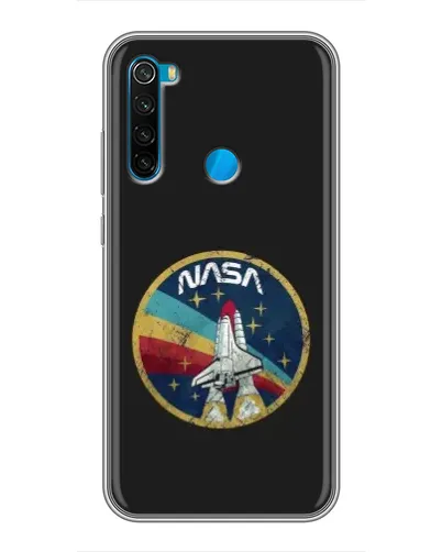 Чехол для Xiaomi Redmi Note 8T с картинкой «NASA — эмблема миссии»