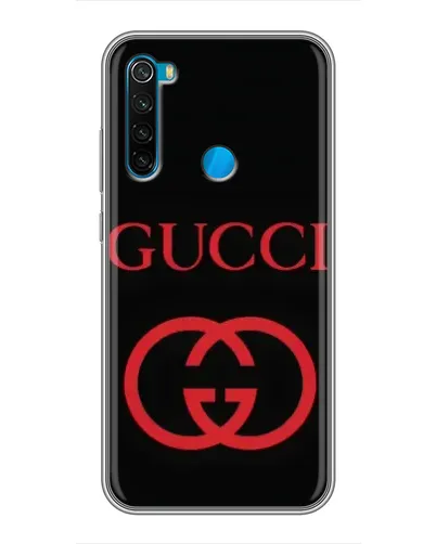 Чехол для Xiaomi Redmi Note 8T с картинкой «Gucci — красный логотип» Чехол для Xiaomi Redmi Note 8T с картинкой «Gucci — красный логотип»