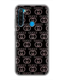 Чехол для Xiaomi Redmi Note 8T с картинкой «Классическая монограмма Gucci»