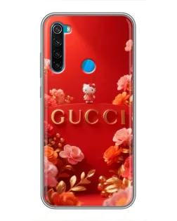 Чехол для Xiaomi Redmi Note 8T с картинкой «Gucci — золотой сад»