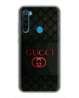 Чехол для Xiaomi Redmi Note 8T с картинкой «Gucci — стеганый черный»
