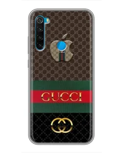 Чехол для Xiaomi Redmi Note 8T с картинкой «Gucci — брендированный десерт»