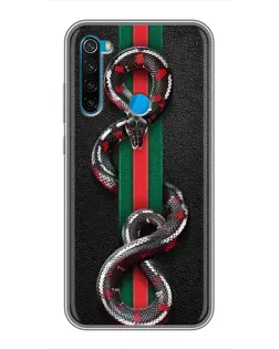 Чохол для Xiaomi Redmi Note 8T з картинкою «Gucci — змія на смузі»