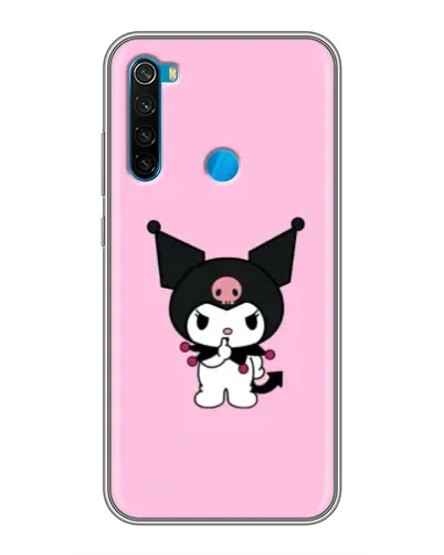 Чехол для Xiaomi Redmi Note 8T с картинкой «Kuromi — розовая нежность»