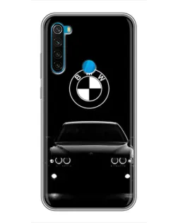 Чехол для Xiaomi Redmi Note 8T с картинкой «BMW — взгляд из темноты»