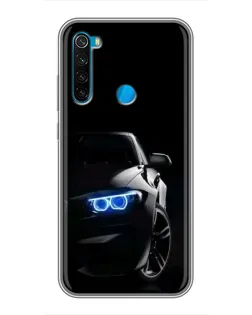 Чохол для Xiaomi Redmi Note 8T з картинкою «BMW — нічний погляд»