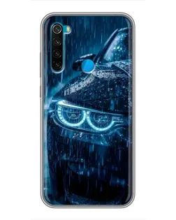 Чохол для Xiaomi Redmi Note 8T з картинкою «BMW під дощем»