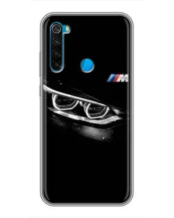 Чохол для Xiaomi Redmi Note 8T з картинкою «BMW — погляд тигра»