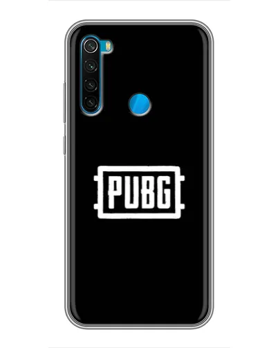 Чехол для Xiaomi Redmi Note 8T с картинкой «Лого BMW — металлический блеск»