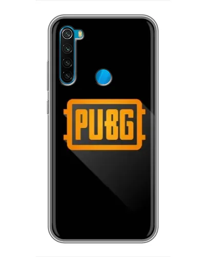 Чехол для Xiaomi Redmi Note 8T с картинкой «PUBG — рамка лого»