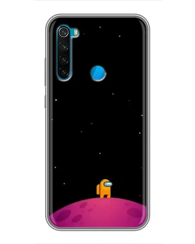 Чохол для Xiaomi Redmi Note 8T з картинкою «Самотній герой на планеті»