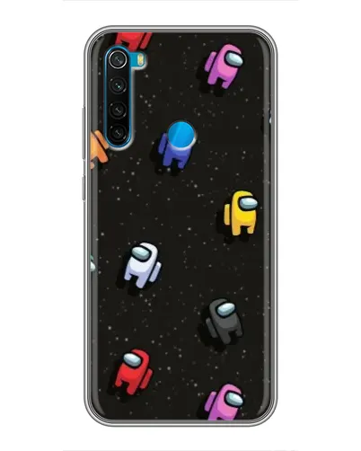 Чохол для Xiaomi Redmi Note 8T з картинкою «Космічний патерн Among Us»
