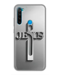 Чохол для Xiaomi Redmi Note 8T з картинкою «Металевий хрест Jesus» Чохол для Xiaomi Redmi Note 8T з картинкою «Металевий хрест Jesus»