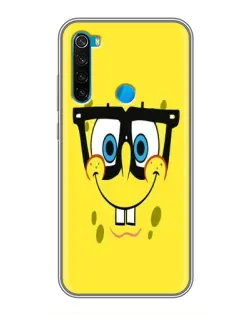 Чохол для Xiaomi Redmi Note 8T з картинкою «Мінімалістичний Спанч Боб» Чохол для Xiaomi Redmi Note 8T з картинкою «Мінімалістичний Спанч Боб»