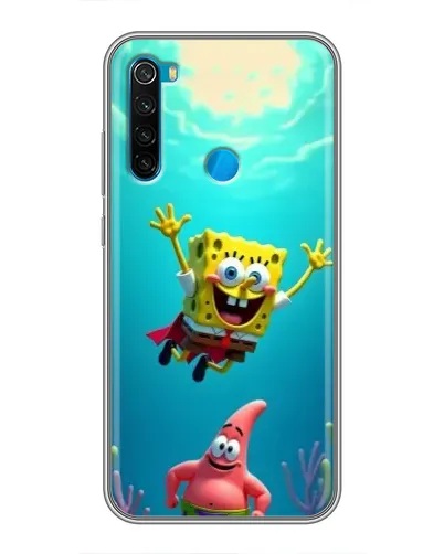 Чохол для Xiaomi Redmi Note 8T з картинкою «Спанч Боб під водою» Чохол для Xiaomi Redmi Note 8T з картинкою «Спанч Боб під водою»
