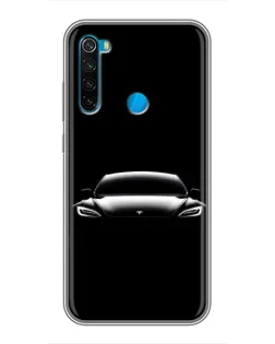 Чехол для Xiaomi Redmi Note 8T с картинкой «Фары Tesla Night» Чехол для Xiaomi Redmi Note 8T с картинкой «Фары Tesla Night»