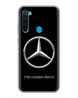 Чохол для Xiaomi Redmi Note 8T з картинкою «Mercedes Silver Logo»
