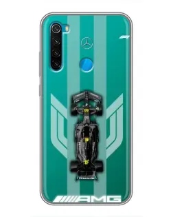 Чохол для Xiaomi Redmi Note 8T з картинкою «Mercedes AMG Petronas»