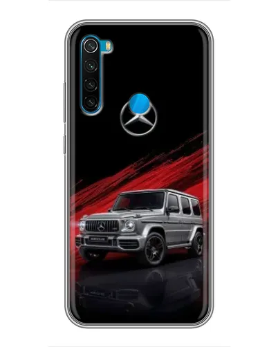 Чохол для Xiaomi Redmi Note 8T з картинкою «Mercedes G-Class червоний» Чохол для Xiaomi Redmi Note 8T з картинкою «Mercedes G-Class червоний»