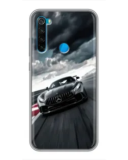 Чохол для Xiaomi Redmi Note 8T з картинкою «Гоночний Mercedes AMG»