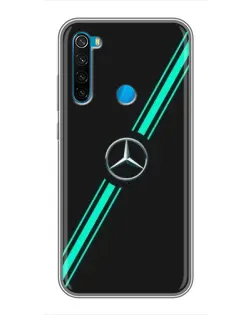 Чохол для Xiaomi Redmi Note 8T з картинкою «Спортивні лінії Mercedes» Чохол для Xiaomi Redmi Note 8T з картинкою «Спортивні лінії Mercedes»