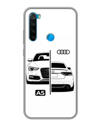 Чохол для Xiaomi Redmi Note 8T з картинкою «Audi — контрастний дизайн» Чохол для Xiaomi Redmi Note 8T з картинкою «Audi — контрастний дизайн»