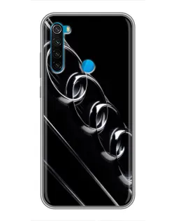 Чохол для Xiaomi Redmi Note 8T з картинкою «Audi — абстрактні кільця»