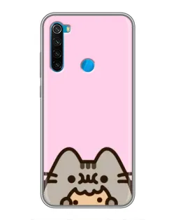 Чохол для Xiaomi Redmi Note 8T з картинкою «Pusheen та печиво» Чохол для Xiaomi Redmi Note 8T з картинкою «Pusheen та печиво»