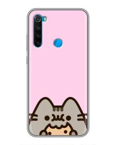 Чехол для Xiaomi Redmi Note 8T с картинкой «Pusheen и печенье» Чехол для Xiaomi Redmi Note 8T с картинкой «Pusheen и печенье»