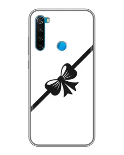 Чехол для Xiaomi Redmi Note 8T с картинкой «Диагональный бант»