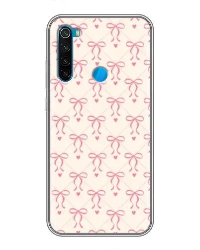 Чехол для Xiaomi Redmi Note 8T с картинкой «Розовые бантики Coquette» Чехол для Xiaomi Redmi Note 8T с картинкой «Розовые бантики Coquette»