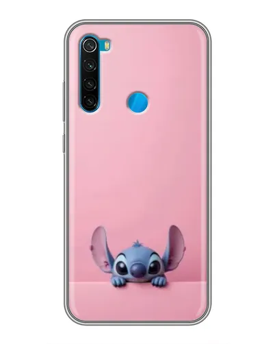 Чехол для Xiaomi Redmi Note 8T с картинкой «Stitch выглядывает»